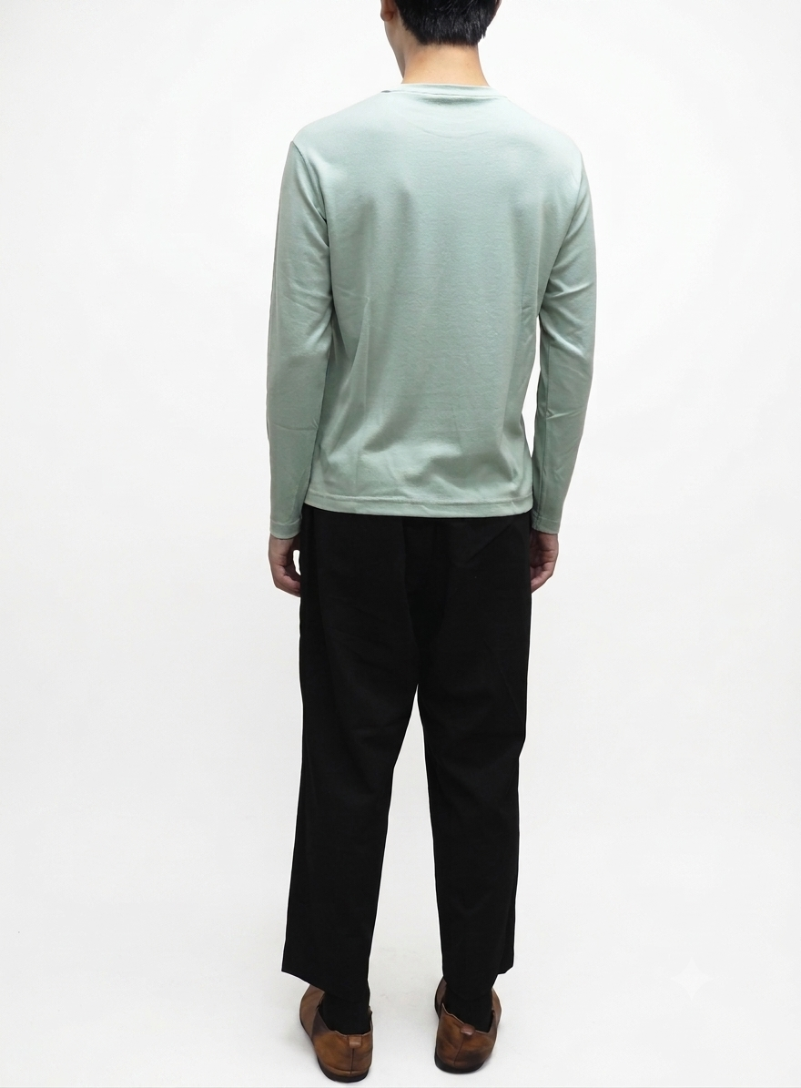 C/O. / Bishu wool crew neck T-shirt / 尾州ウールクルーネックカットソー – KORC公式オンラインストア