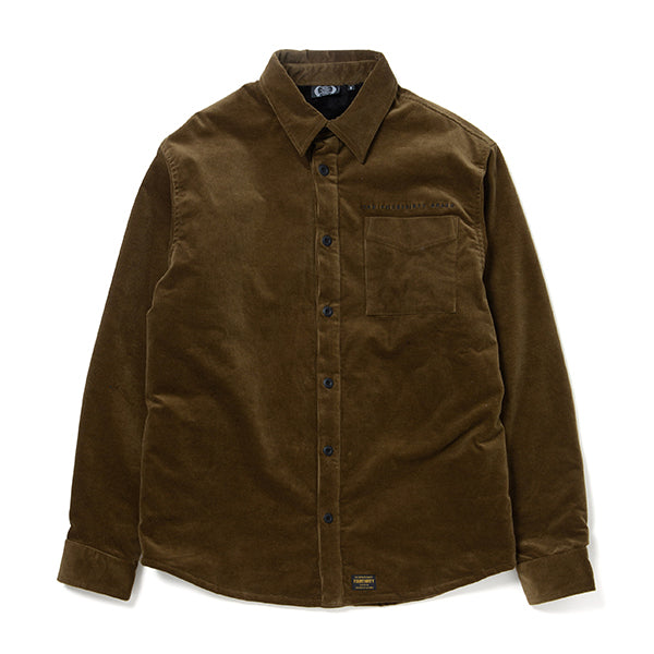 MR.OLIVE / SAN JOAQUIN SILKET RIB / L/S POLO SHIRT ミスター